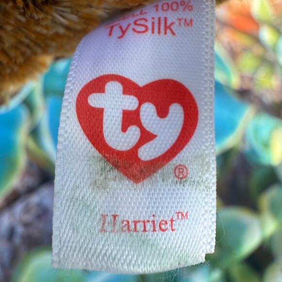 Ty Beanie Boo “Harriet” Ty Silk Horse Plush – Small Glitter-Eye Collectible - Picture 4 of 4